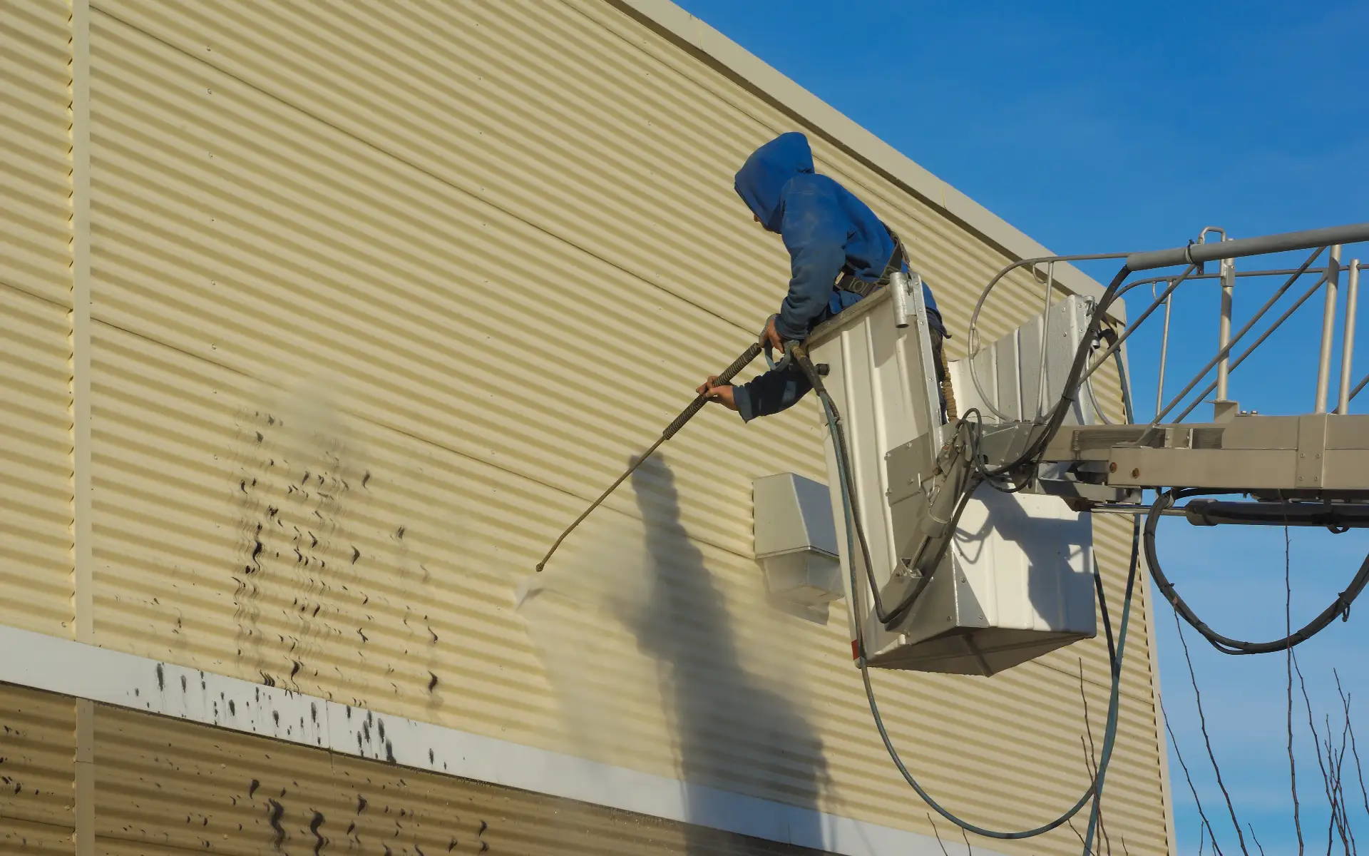 power washing